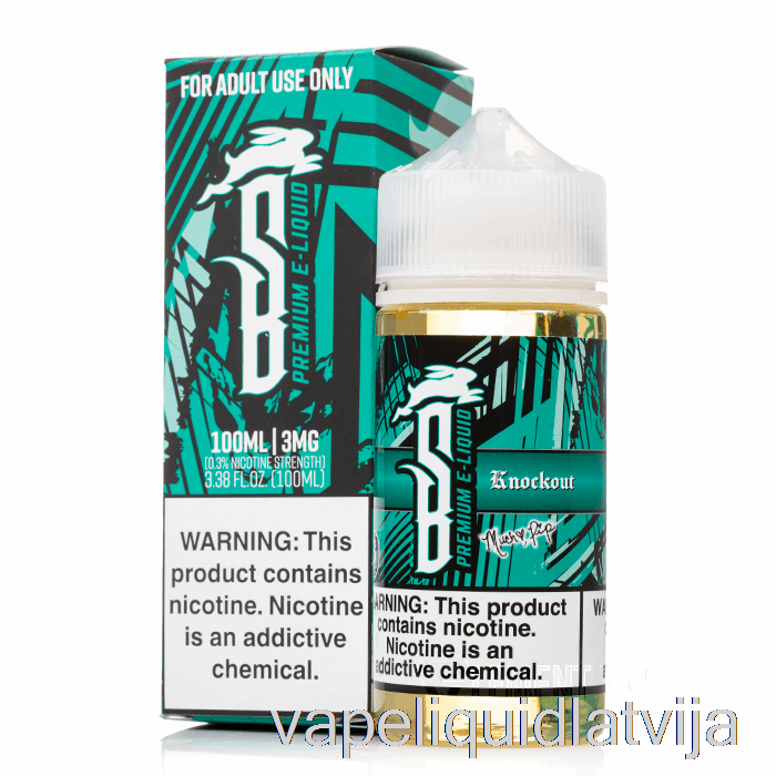 Nokauts - Pašnāvības Zaķis - 100ml 0mg Vape šķidrums